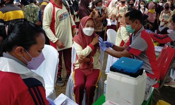 90 Persen Pelajar di Kecamatan Parenggean Sudah Vaksinasi Covid-19