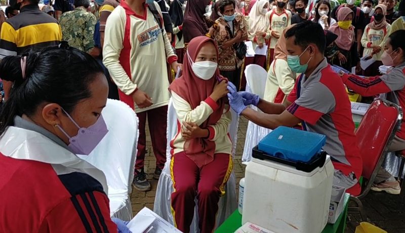 90 Persen Pelajar di Kecamatan Parenggean Sudah Vaksinasi Covid-19