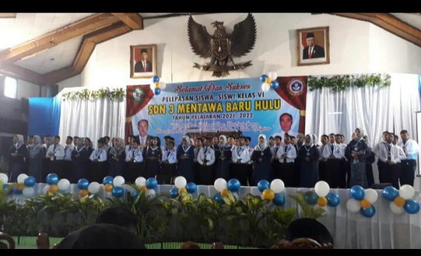 SDN 3 MB Hulu Sampit Menggelar Pelepasan Siswa Kelas VI, Kepsek : Ini Bukan Lulusan Biasa