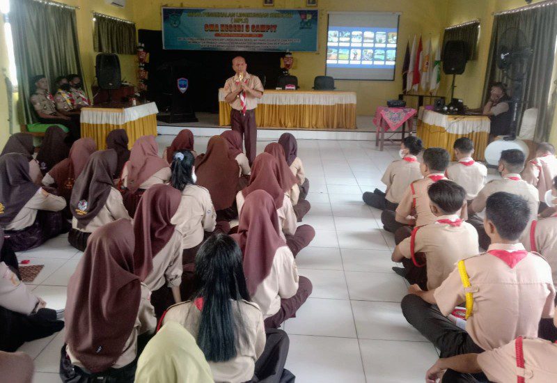 Siswa Baru SMA Negeri 3 Sampit Ikuti Orientasi Kepramukaan