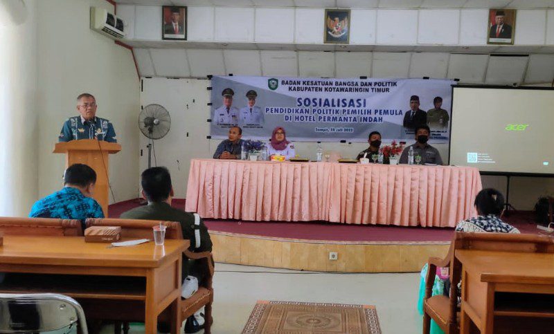 Badan Kesbangpol Kotim Targetkan 40 Persen Pemilih Pemula Mengerti tentang Pemilu 