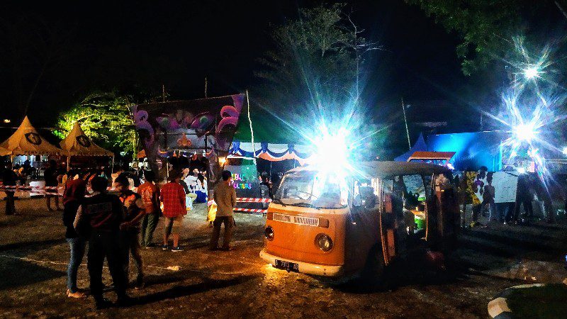 Kemah Malam Seni dan Budaya di Museum Kayu Sampit Menarik Perhatian Masyarakat