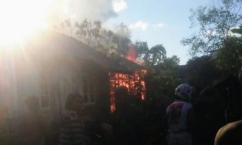 Rumah Terbakar, Amang Adan di Jalan Dewi Sartika Sampit Perlu Bantuan