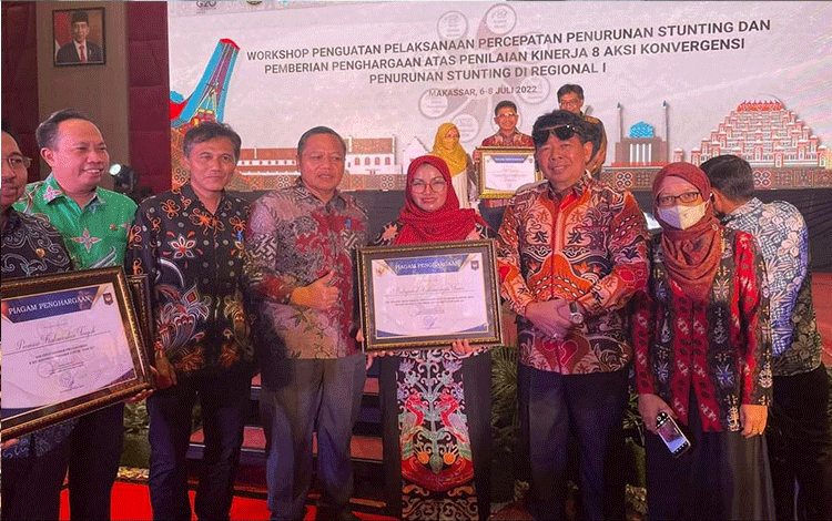 Raih Penghargaan Terbaik se-Kalteng Bukti Kotim Serius Tangani Stunting