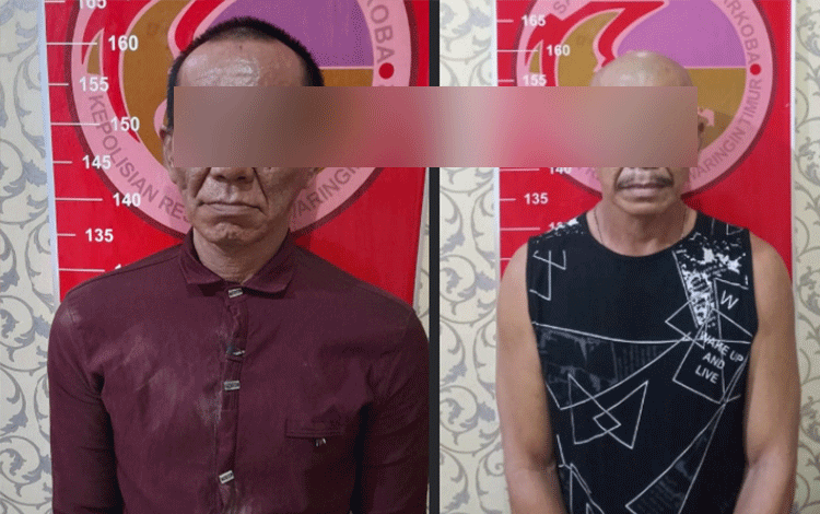 Dua Kakek ini Kompak Saling Kerjasama Jualan Sabu di Baamang
