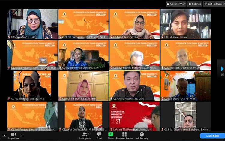 Heru Terpilih Mengikuti ToT Taplai Lemhannas 2022