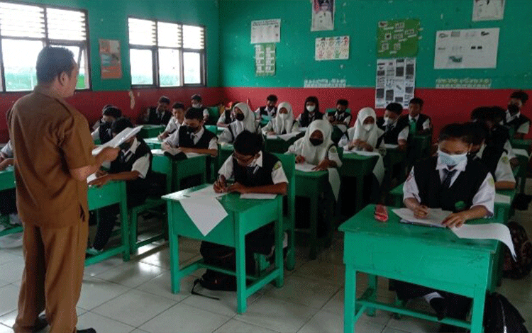 PAUD, SD dan SMP di Kotim Mulai Gelar Ujian Sekolah