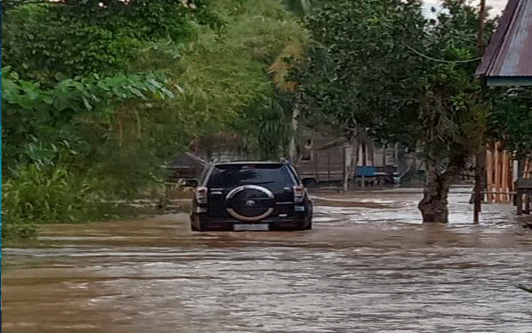 BPBD Kotim Pantau Desa Siaga Banjir
