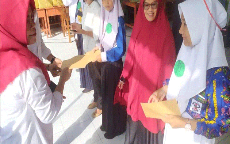 Ada Syarat agar Siswa Naik Kelas di SMPN 2 Sampit