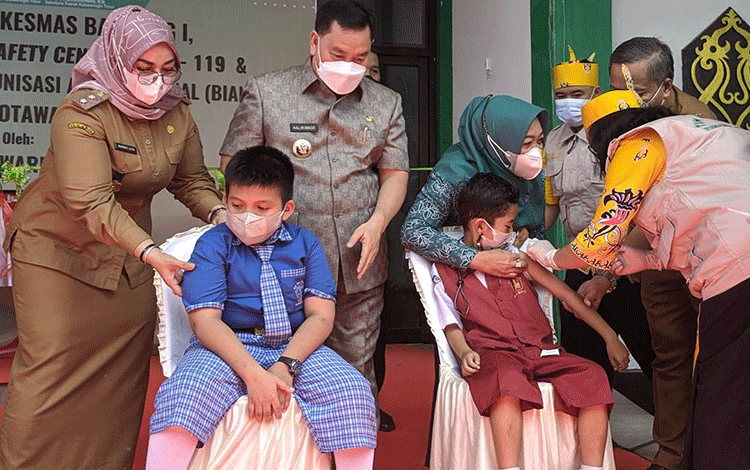 Dinas Kesehatan Kembali Gencar Lakukan Imunisasi Reguler Anak