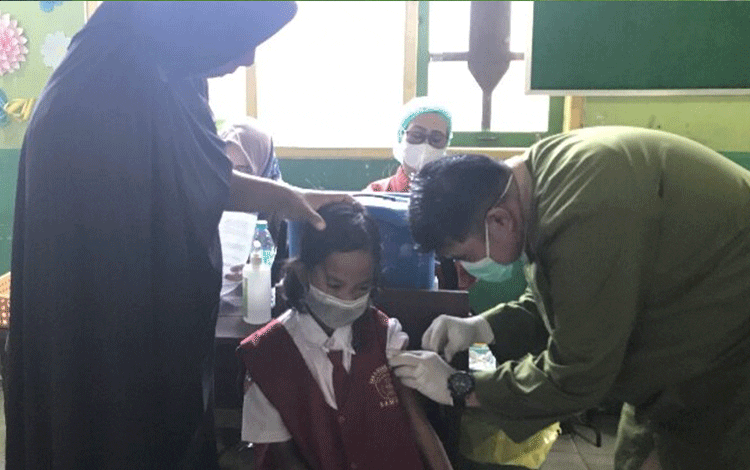 Harapkan Vaksinasi tiap SD 100 Persen