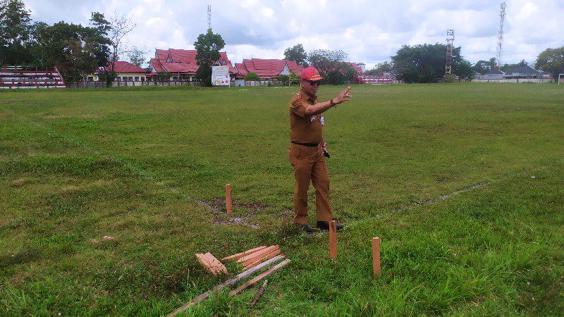 Penggunaan Lapangan Sepak Bola Stadion 29 Nopember Sampit bakal Berbayar