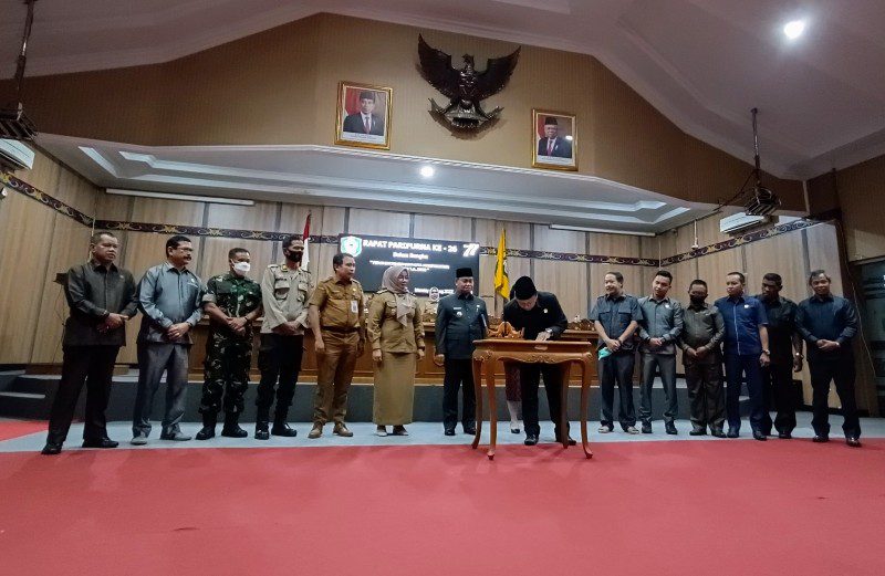 Pemkab dan DPRD Kotim Sepakati  KUA PPAS 2023
