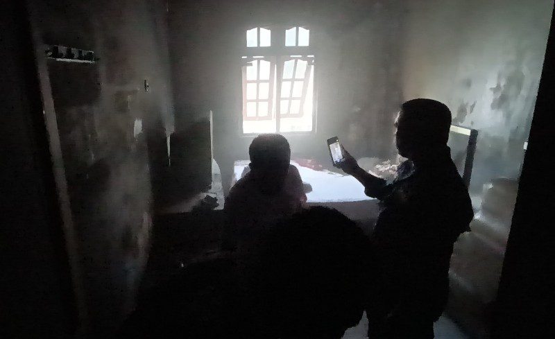 Asap Hitam Mengepul dari Kamar Penginapan di Jalan MT Haryono Sampit