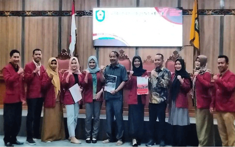 STIH Habaring Hurung Kunjungi Bapemperda DPRD Kotim
