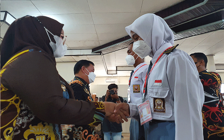 Halikin Yakin Paskibra Kotim Mampu Perlihatkan Kualitas