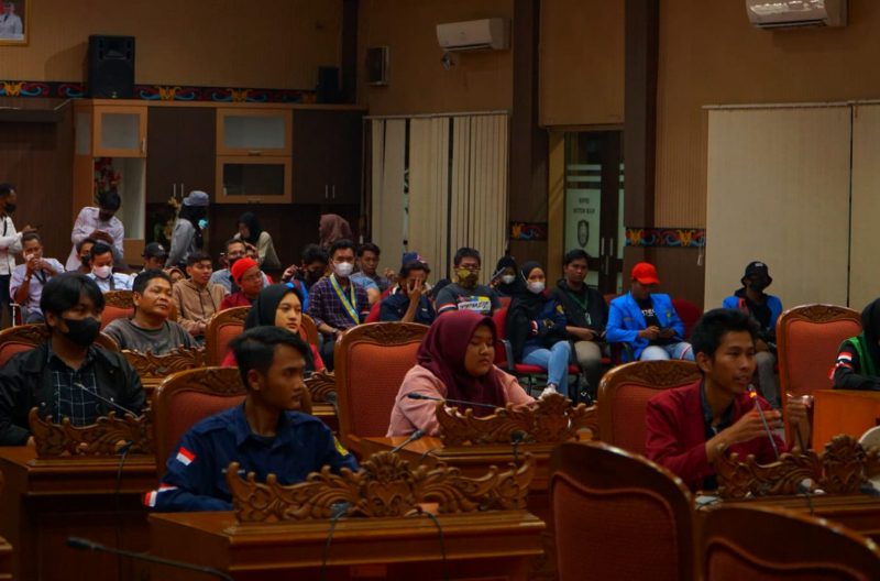 Mahasiswa Kotim Sampaikan Empat Poin Tuntutan