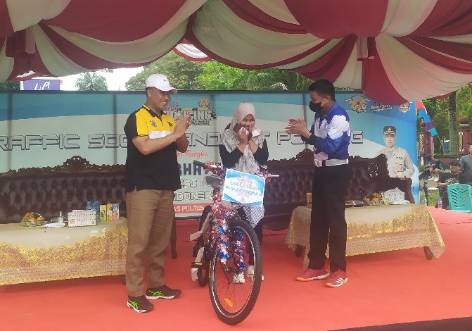 Peringatan HUT Ke-67 Lantas Bhayangkara, Masyarakat Kotim Diingatkan Tak Kendarai Sepeda Listrik di Jalan Raya