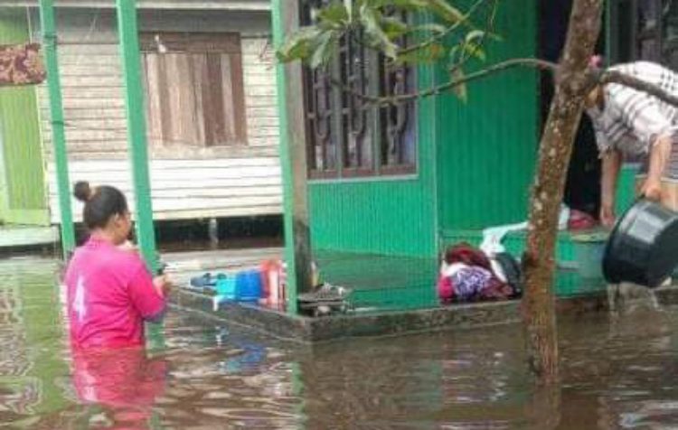 Banjir di Kotim Terus Meluas