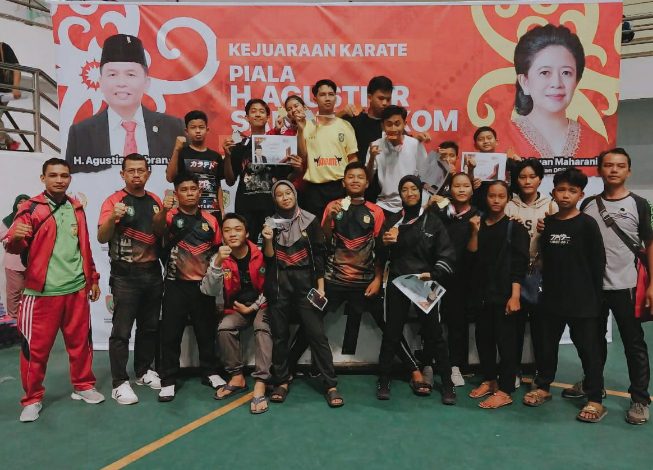 4 Karateka  SMP Negeri 2 Sampit Raih Juara Kejuaran Tingkat Provinsi Kalteng