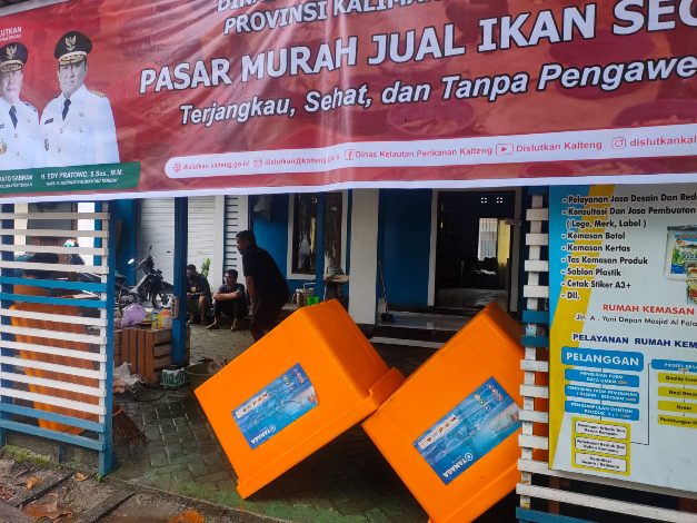 Pasar Murah Ikan Segar di Rumah Kemasan Jelawat Diserbu Pembeli