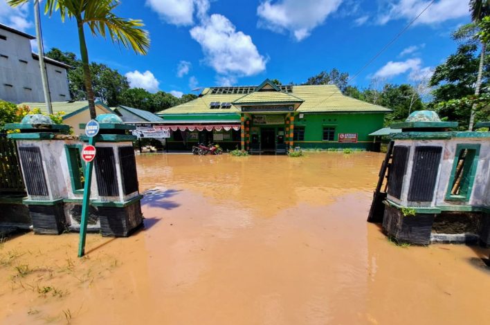 1 Puskesmas, 14 Pustu dan 14 Poskesdes di Kotim Terendam Banjir