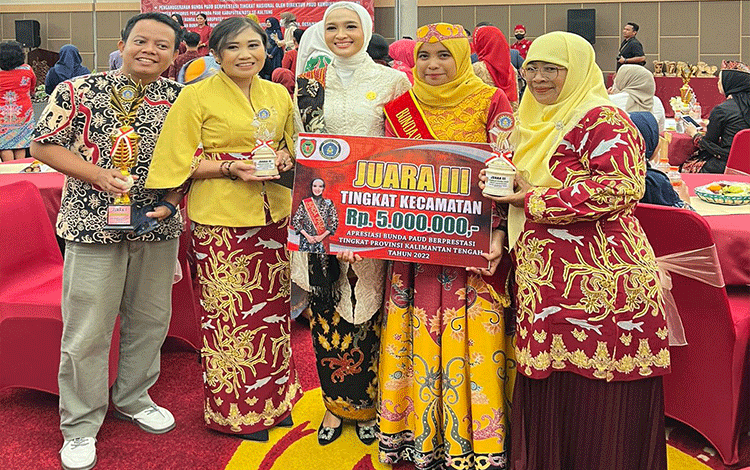 Bunda PAUD MB Ketapang Juara 3 Tingkat Provinsi Kalteng