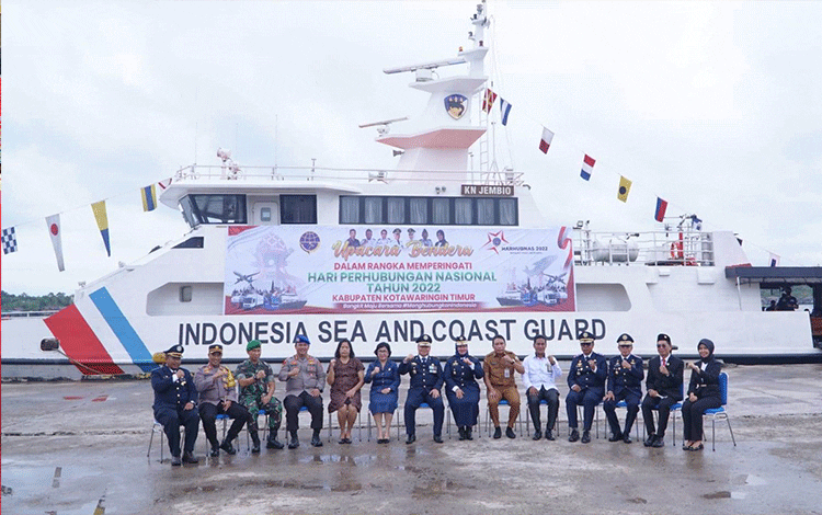 Bupati Kotim Apresiasi Dishub Adakan Upacara Gabungan di Harhubnas