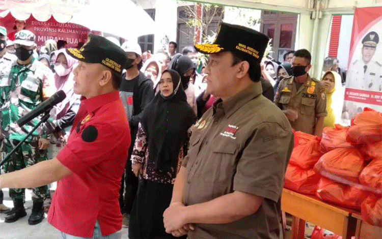 Gubernur Instruksikan Pemkab Kotim Gelar Pasar Murah tiap Hari
