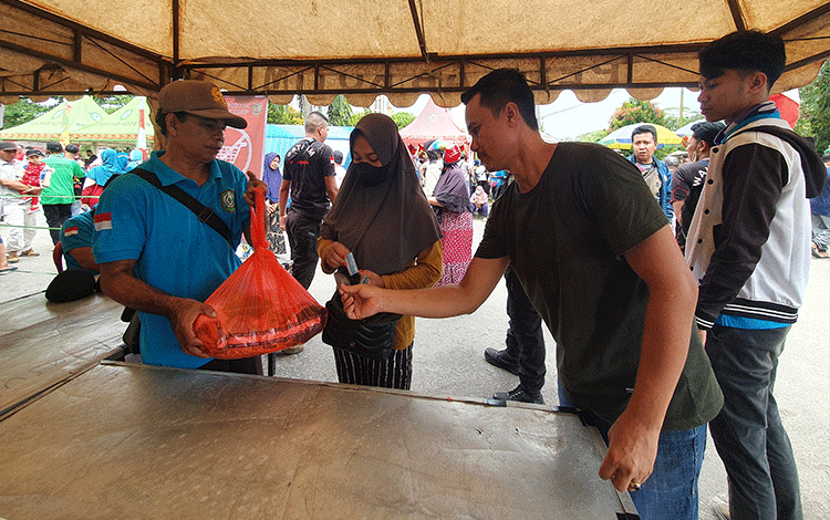 Pasar Murah di Sampit Digelar hingga Akhir Tahun