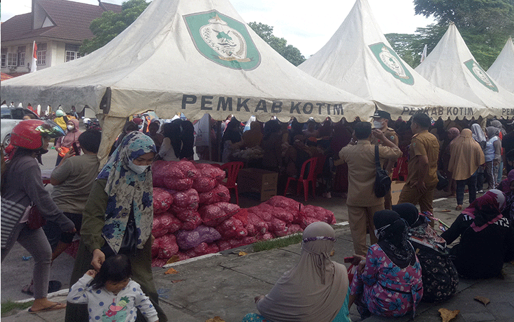 Pasar Murah di Sampit Rencananya Kembali Digelar Hari Minggu