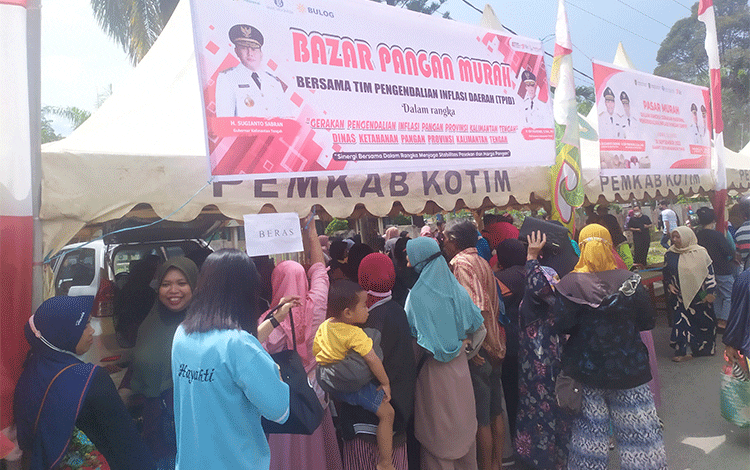 Ini Rincian Harga Barang di Pasar Murah Sampit