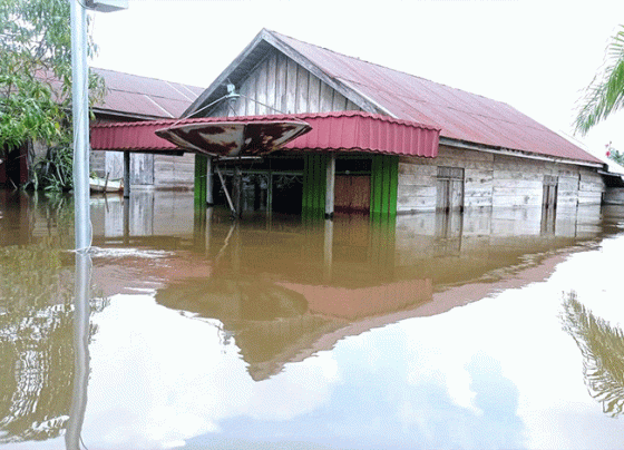 Banjir di Desa Hanjalipan