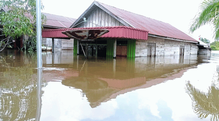 Banjir di Desa Hanjalipan