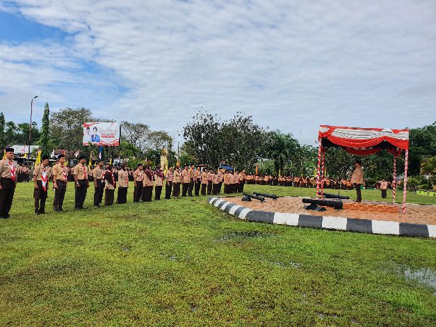 Jadi Inspektur Upacara Hari Pramuka, Ini yang Disampaikan Halikinnor