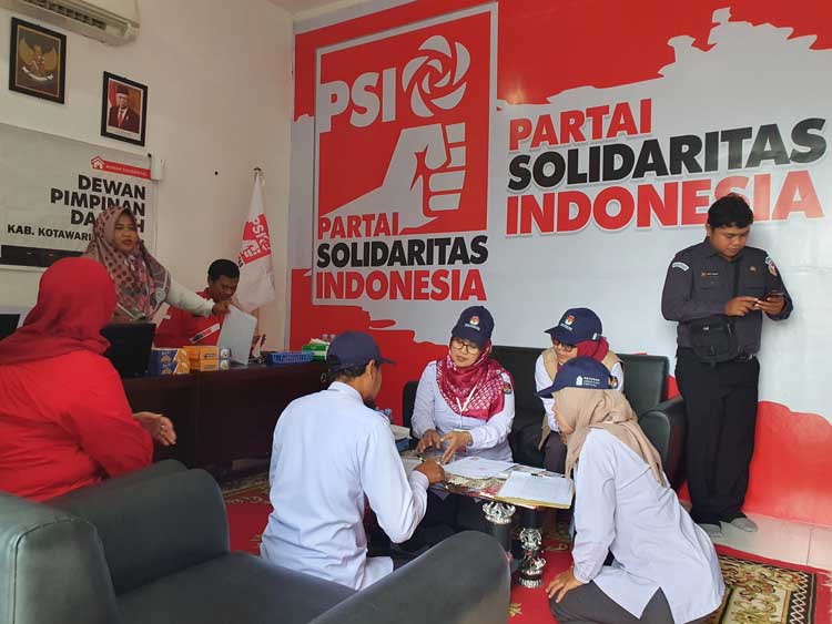 KPU Kotim Gelar Verifikasi Faktual Parpol Peserta Pemilu 2024