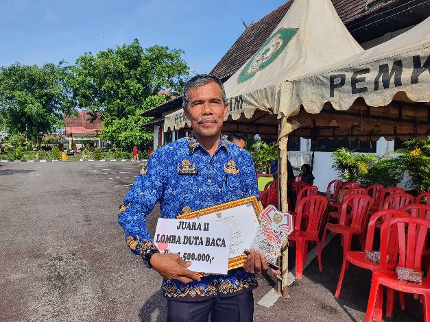 SMAN 2 Sampit Juara II Lomba Duta Baca Tingkat Provinsi Kalteng