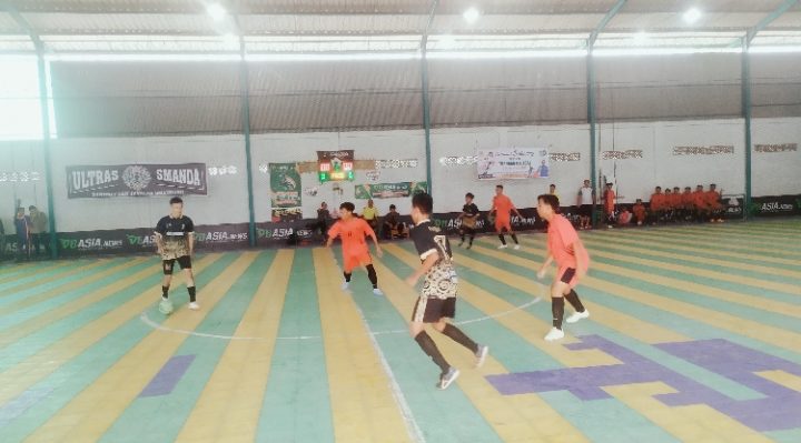 Lomba Futsal SMAN 2 Sampit sebagai peringatan HUT Ke 39 di GOR Indoor Fajar Sampit Jumat 21 Oktober 2022
