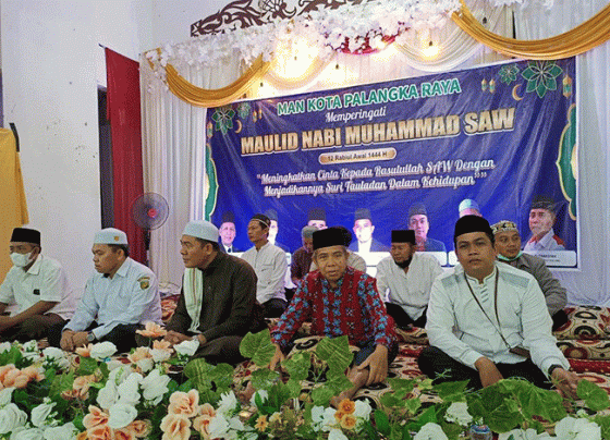 MAN Kota Palangka Raya Gelar Maulid Nabi Muhammad SAW