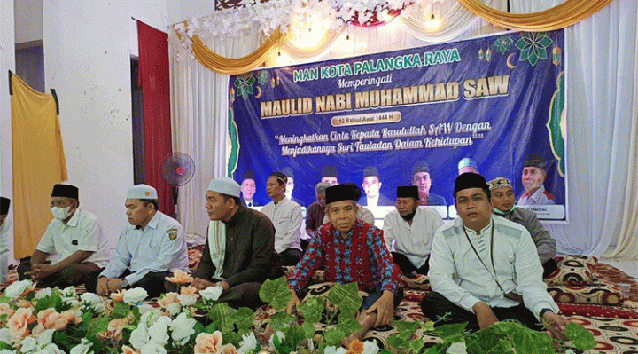 MAN Kota Palangka Raya Gelar Maulid Nabi Muhammad SAW