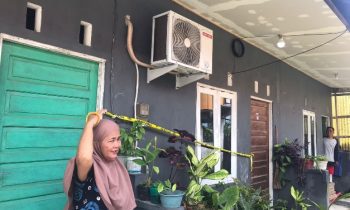 Suasana barak yang menjadi tempat penganiayaan dan penyekapan di Jalan Perca Kecamatan Mentawa Baru Ketapang Sampit Kotawaringin Timur