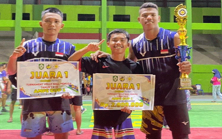 Masih Ikuti 1 Turnamen, Tim Voli SMKN 2 Sampit Sudah Menangkan 2 Lomba di Bulan Ini
