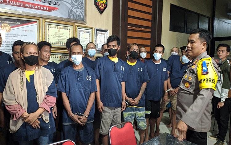 Polres Kotim Tangkap 28 Pengedar Narkoba