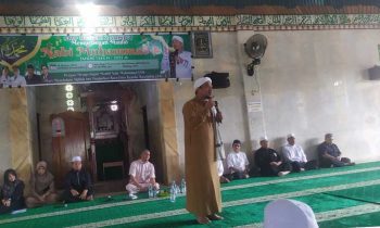siswi SMPN 2 Sampit di Masjid Al Falah Kotim Rabu 19 Oktober 2022