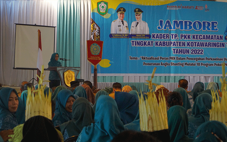 Pemberdayaan Kesejahteraan Keluarga Gelar Jambore Kader PKK Kecamatan