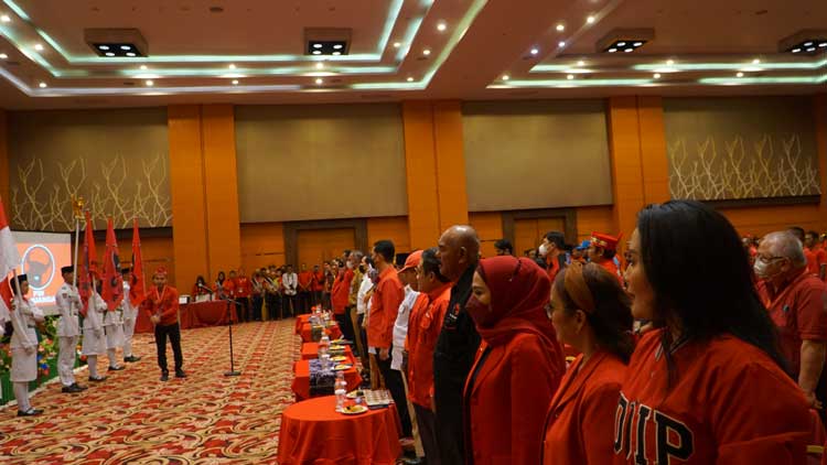 Rakercab III PDIP Kotim Diikuti Ratusan Peserta dari 17 Kecamatan