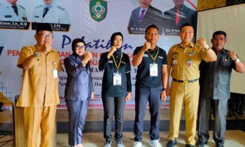 Pembukaan pelatihan manajemen organisasi olahraga guru Penjaskes di Kotim tahun 2022 Selasa 22 November 2022.