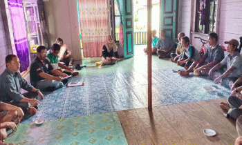 Pengumpulan Data Penyusunan Naskah Akademik dan Rancangan Perda Masyarakat Hukum Adat di Desa Tumbang Gagu Kecamatan Antang Kalang 2022.