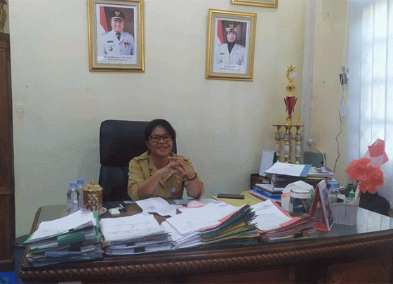 Plt Kepala Disdik Kotim Susiawati Senin 3 Oktober 2022. 1