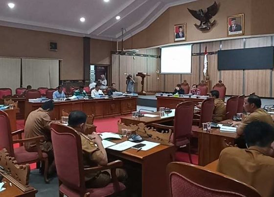 Rapat Pembahasan RAPBD 2023 Komisi I DPRD Kotim Selasa 15 November 2022